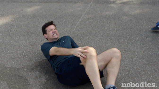 GIFs de lesiones de rodilla: encuentra y comparte en GIPHY