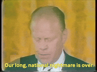 Our Long National Nightmare Is Over GIFs - Find & Share on GIPHY