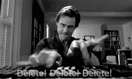 To Be Deleted GIFs - Find & Share on GIPHY