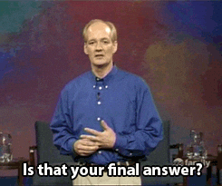 Final Answer GIFs - Find & Share on GIPHY
