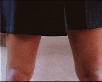 Girl Bouncing GIF
