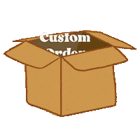 Box Custom Order Sticker