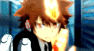Hitman Reborn Face GIF