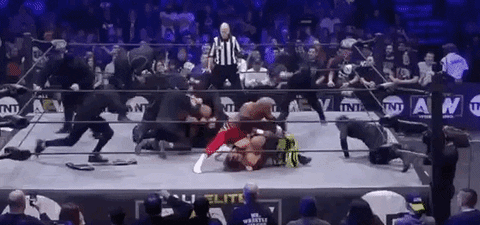 Wrestlingmatch GIF by All Elite Wrestling on TNT