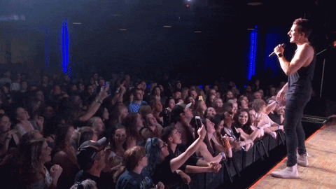 concert rd GIF by Russell Dickerson