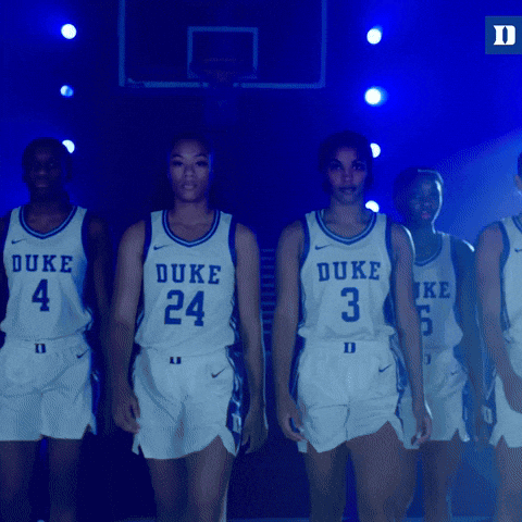 Duke Blue Devils Sisterhood GIF by Duke Women's Basketball