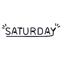 Happy Saturday Morning Sticker by z.a setiawan