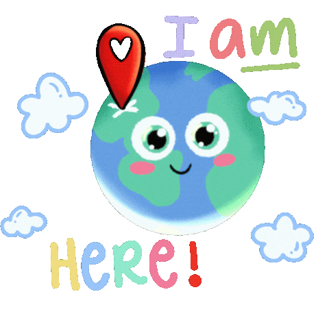 Mundo Iamhere Sticker