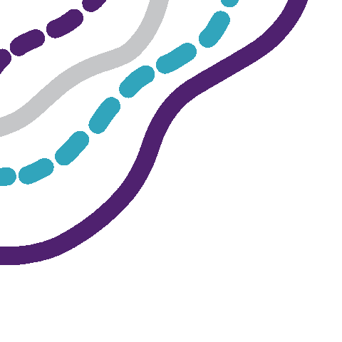 Lines Wildcats Sticker by Abilene Christian University