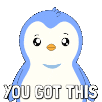 Happy I Love You Sticker by Pudgy Penguins
