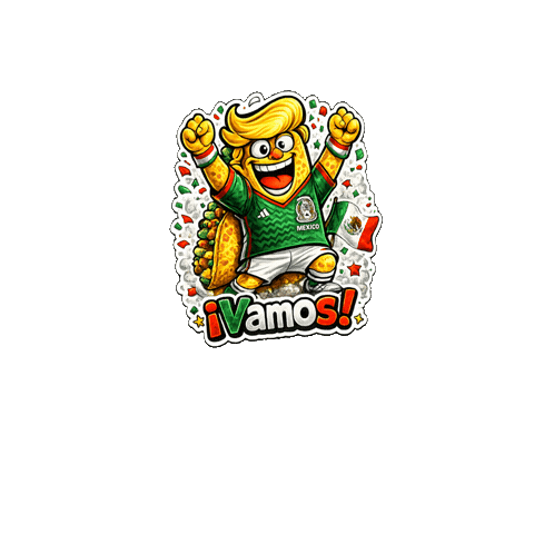 Vamos World Cup Sticker