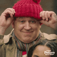 Hat Conceal GIF by The Great Pottery Throw Down