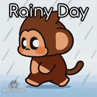 Sad Rainy Day GIF by Chimpers