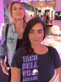 vrarcade GIF by Taco Bell VR Arcade
