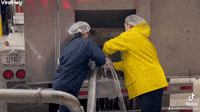 Broken Valve Drenches Workers