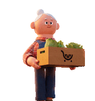 Delivery Pickup Sticker by Kroger