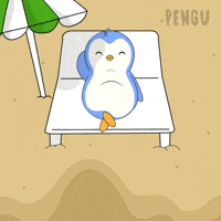 Relaxed Summer GIF by Pudgy Penguins