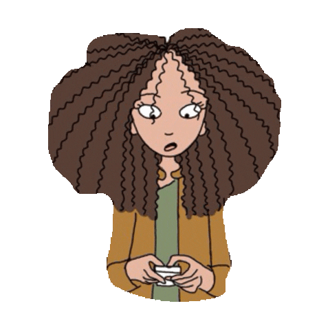 hair STICKER by imoji
