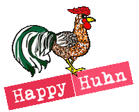 Hahn Sticker
