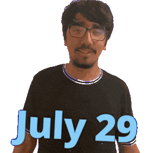 July 29Th Sticker