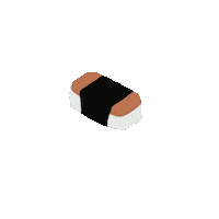 Spam Musubi Art Sticker