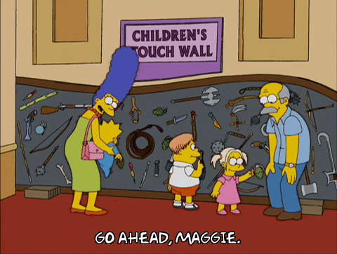 Speaking Maggie Simpson GIF by The Simpsons