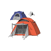 svetkaravanu camp stan vanlife kemping Sticker