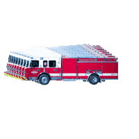 GrahamFireWA firefighters fire department fire truck fire engine Sticker