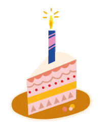 Happy Birthday Sticker by Mapetitevie