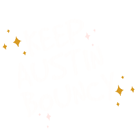 austinbounceco austin atx bounce house austintx Sticker