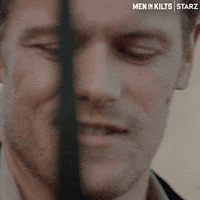 Scared Sam Heughan GIF by Men in Kilts: A Roadtrip with Sam and Graham