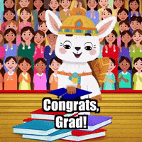 Congrats Success GIF by Llamaozi