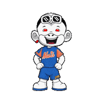 Happy New York Mets Sticker by Zhot