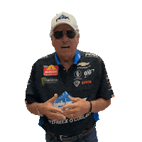Drag Racing Shrug Sticker by John Force Racing