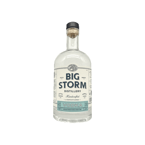 BigStormBrewery giphygifmaker florida cocktail bottle Sticker