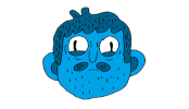 skull brain GIF by Steven Kraan