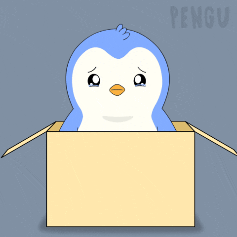 Sad Forgive Me GIF by Pudgy Penguins