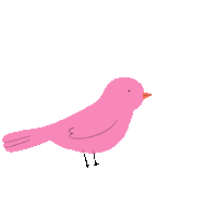 Valentines Day Singing Bird Sticker by Maisonette