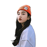 Girl Fashion Sticker