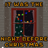 DoYouMoose christmas xmas night nft GIF