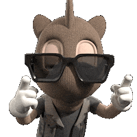 Lets Go Yes Sticker by a KID called BEAST