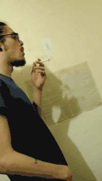 smoke smoking GIF