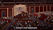 crowd applause GIF by South Park 