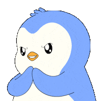 Plotting Big Brain Sticker by Pudgy Penguins