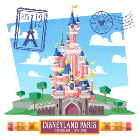 disneyland paris anniversary GIF by Disney