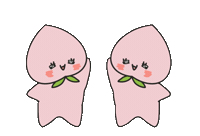 桃チル Sticker by Design88_momo