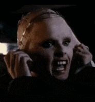 horror face GIF by absurdnoise