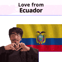 Ecuador Ec Sticker