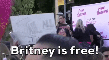 Britney Spears Rally GIF by GIPHY News