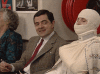 mr bean television GIF by Head Like an Orange